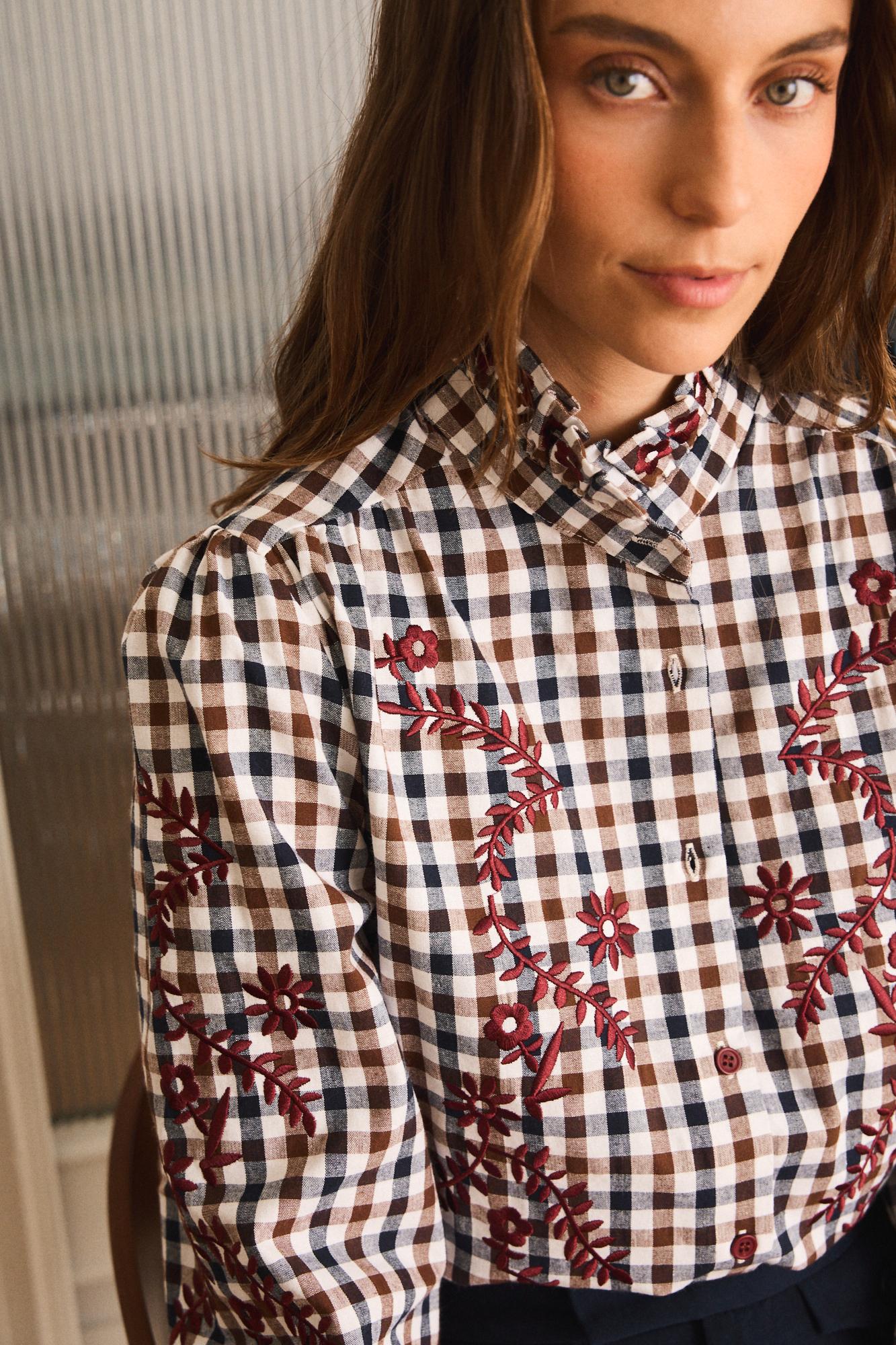 Check print Shirt Margaux