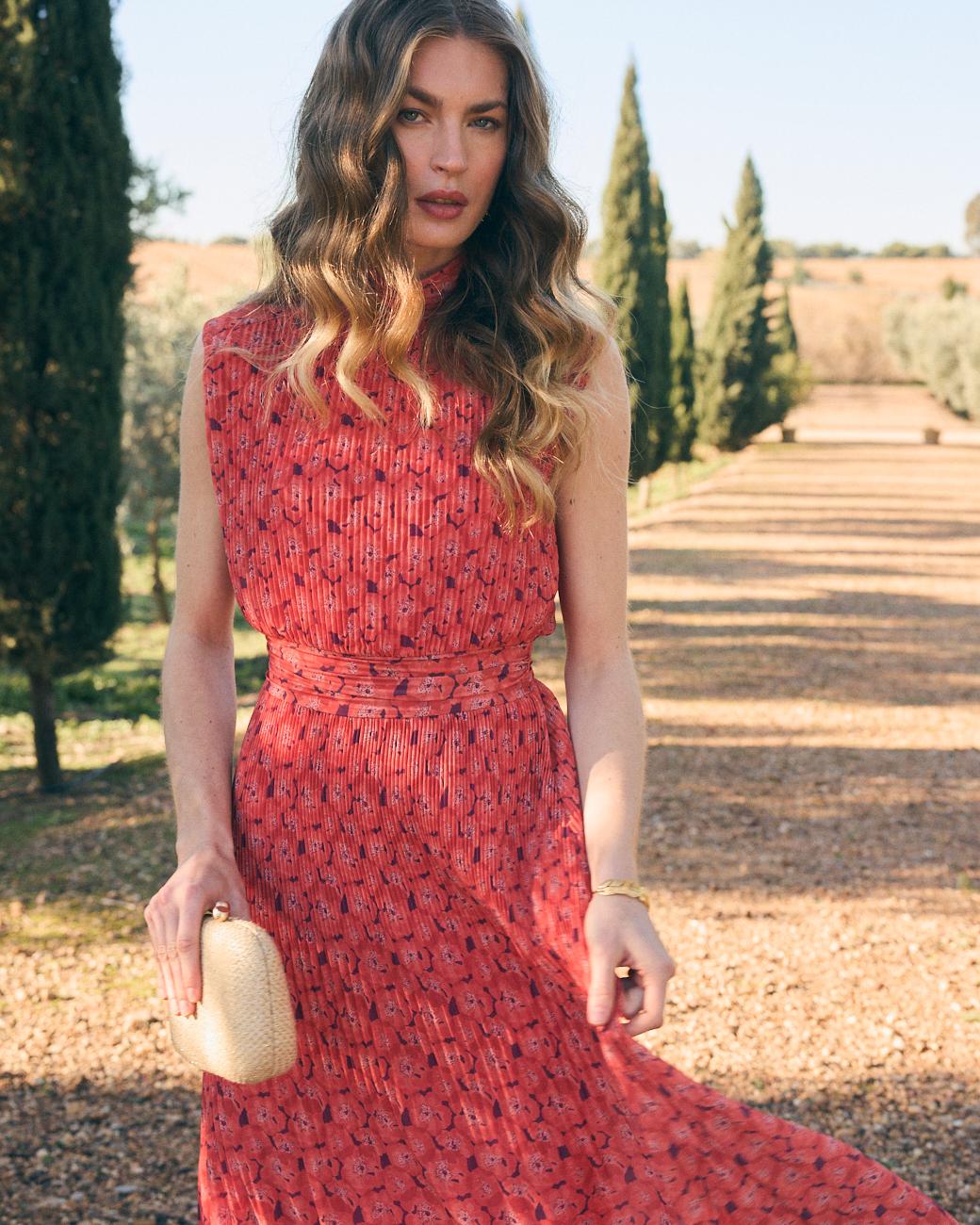 Vestido Flores Pertina