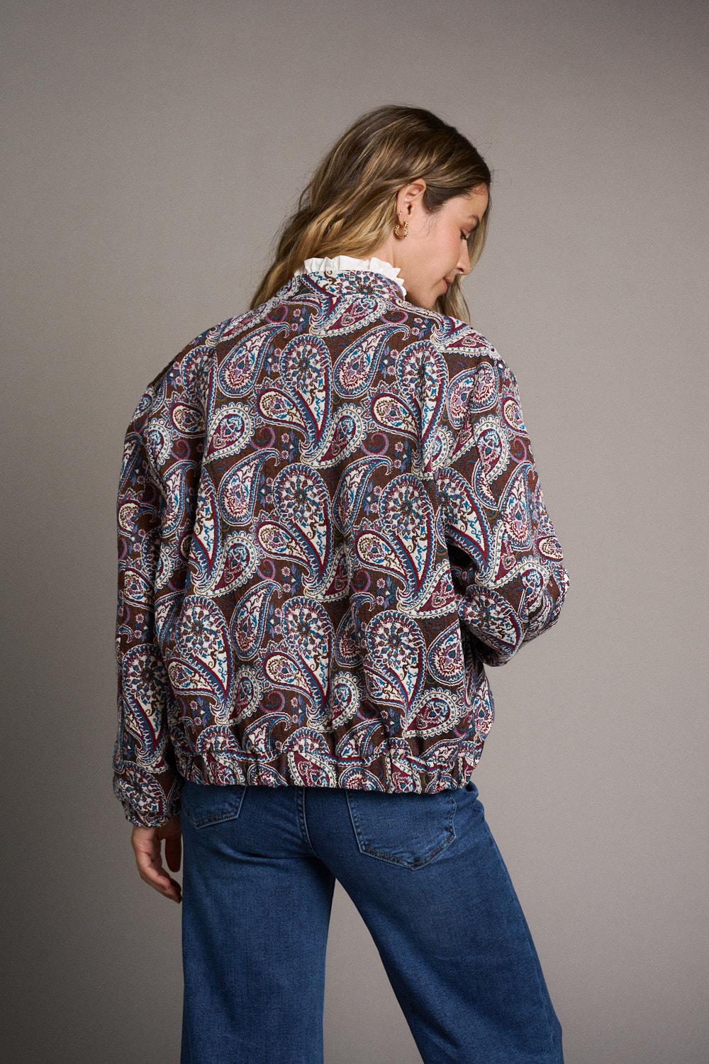 Chaqueta Paisley Adèle