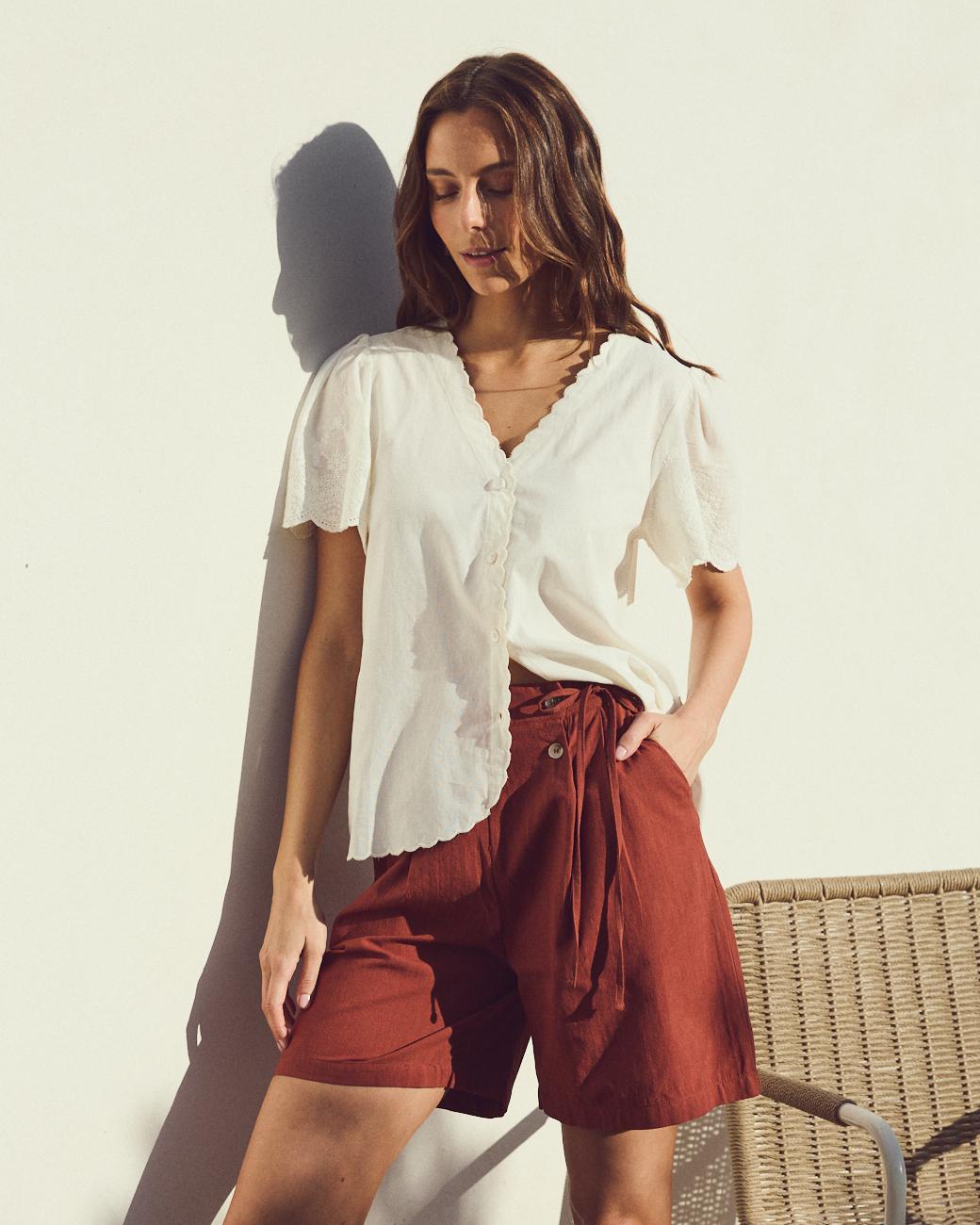 Camisa Bordado Almudena