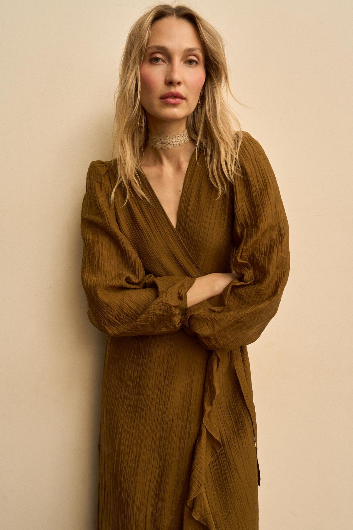 Robe à encolure basse Silvia