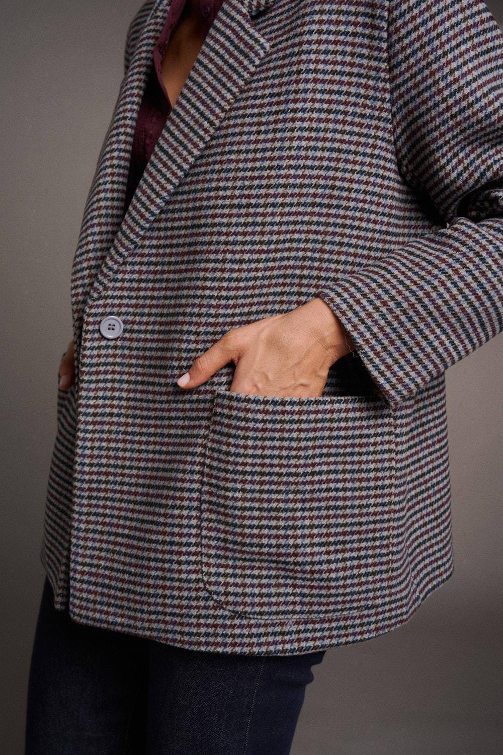 Manteau en drap Solaine