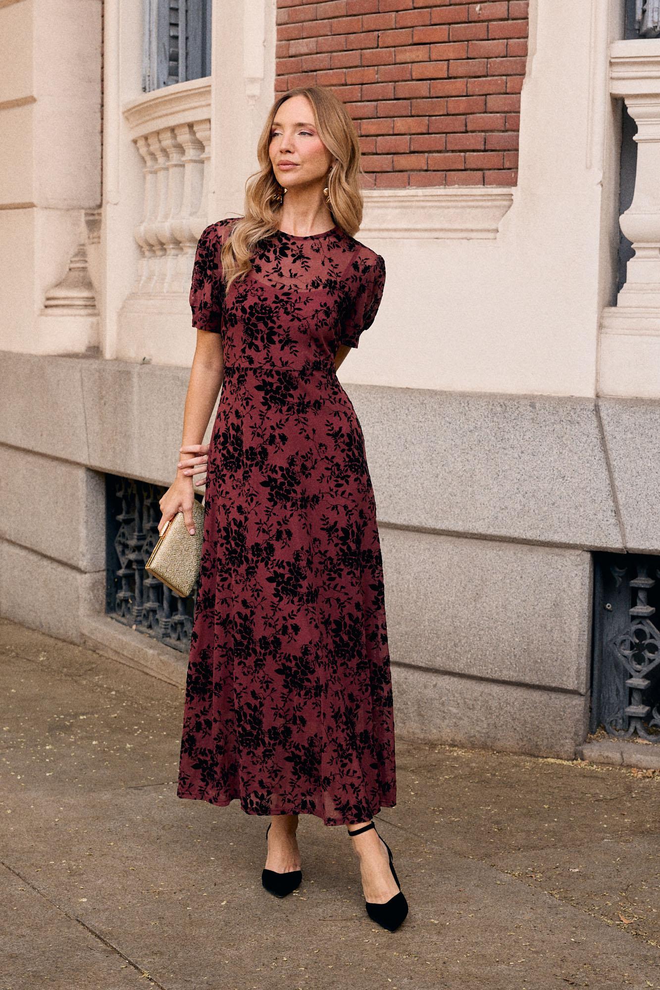 Vestido Invitada Tirana