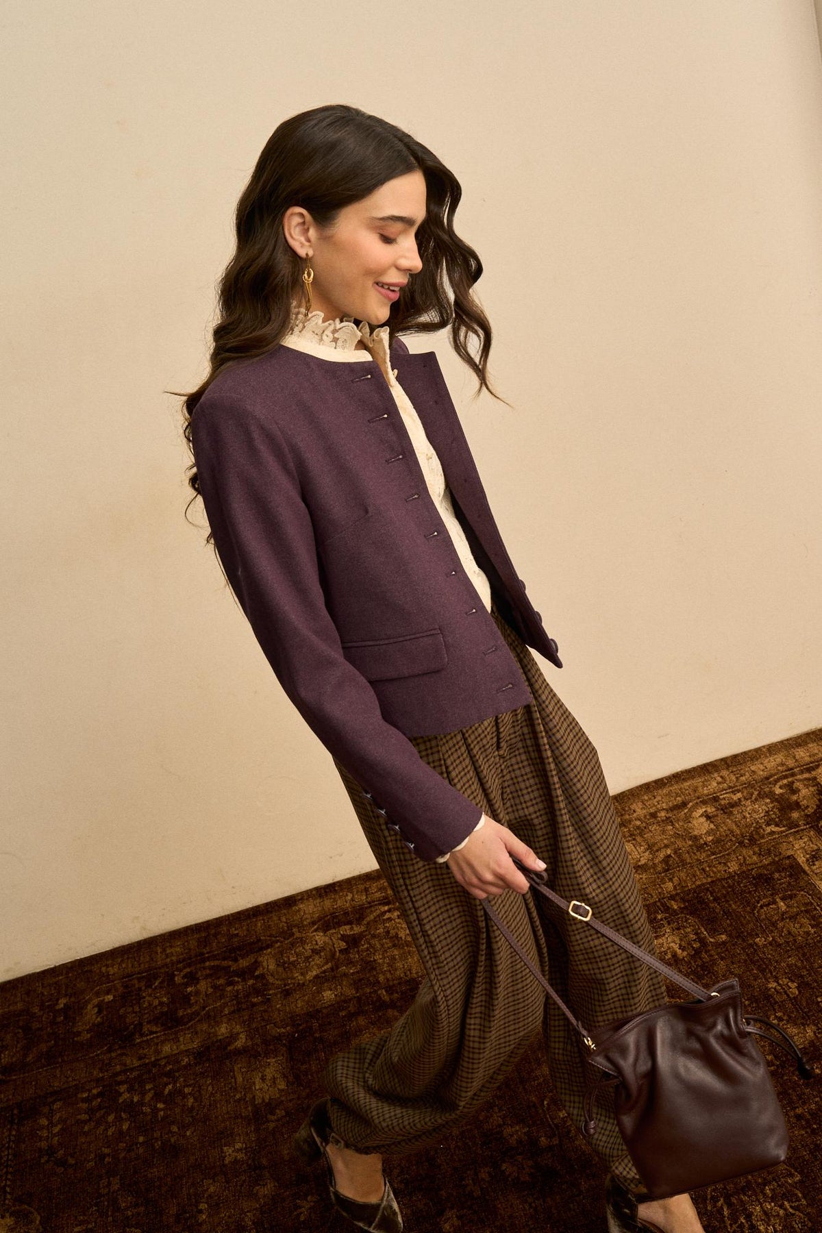 Chaqueta Cuello Redondo Esmée