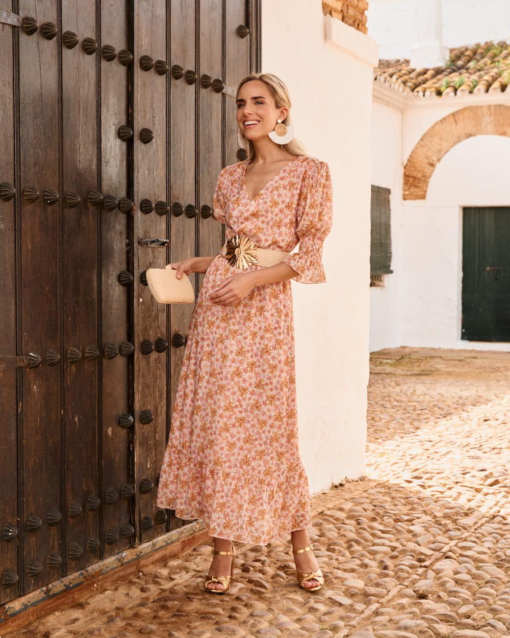 Robe fleurs Opera