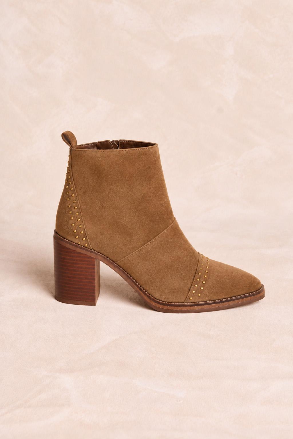 África leather ankle boot