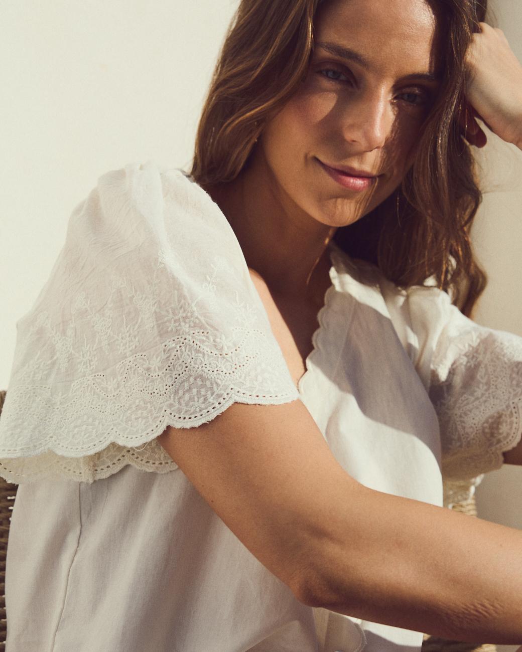 Camisa Bordado Almudena
