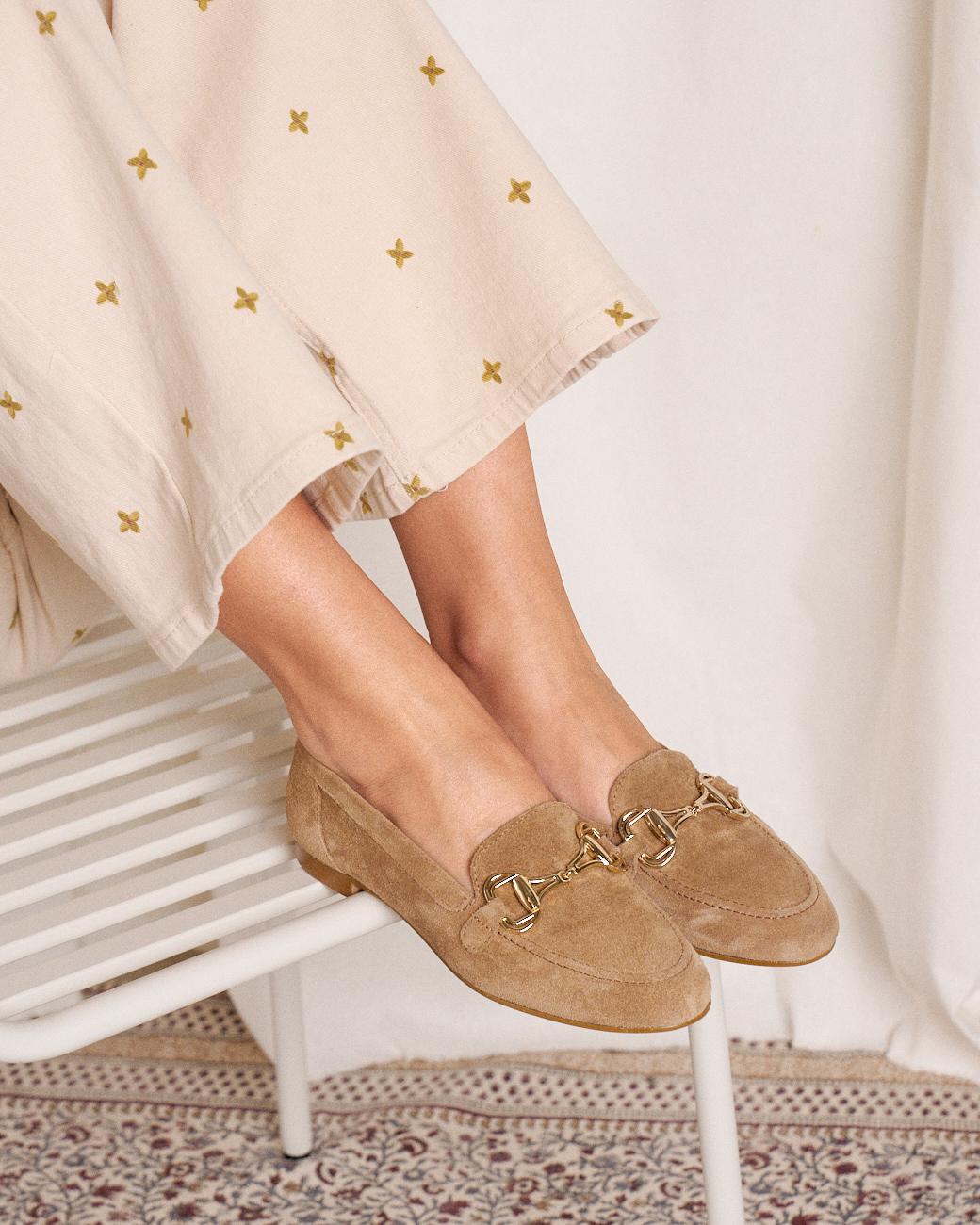 Bela Suede Loafers