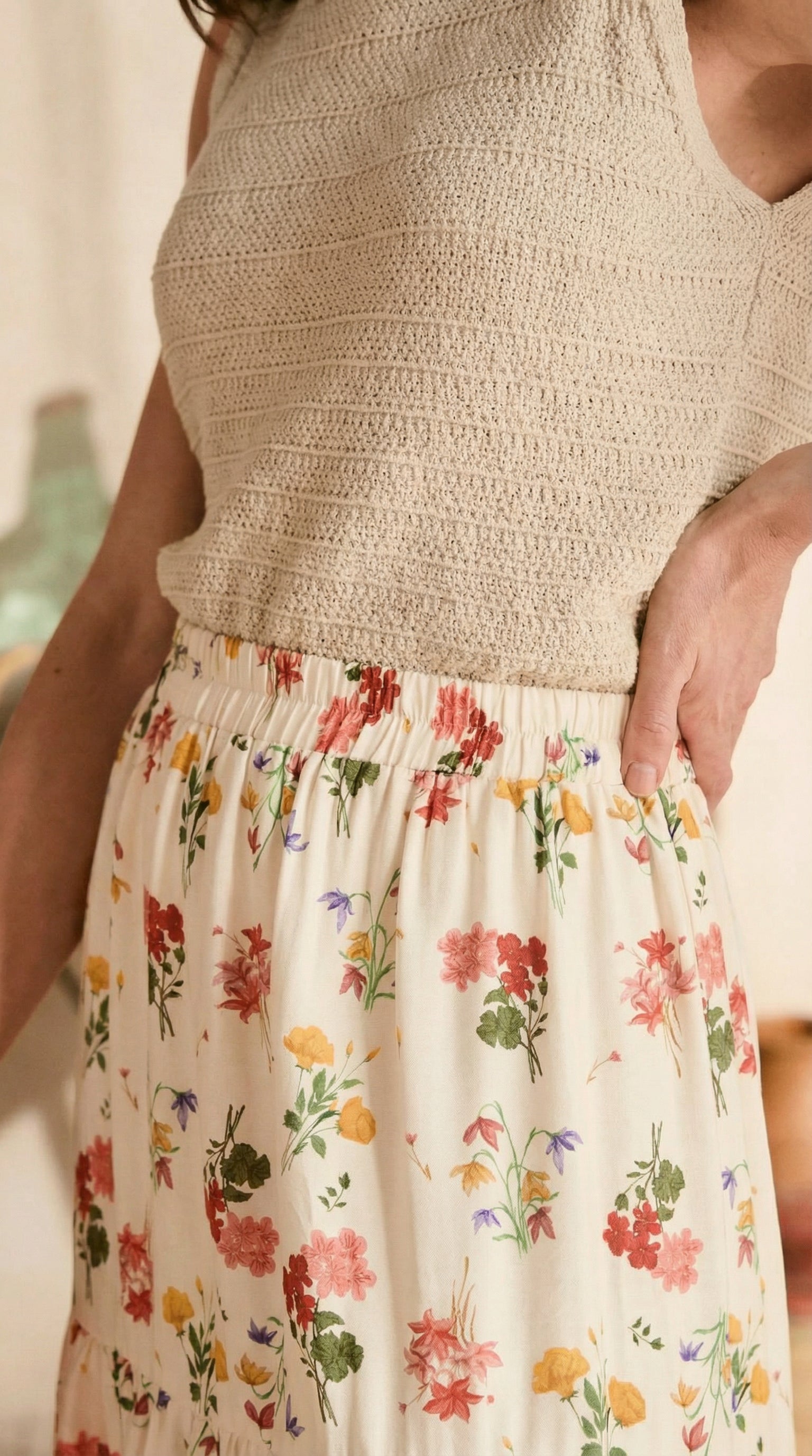 Jupe Fleurie Nadia