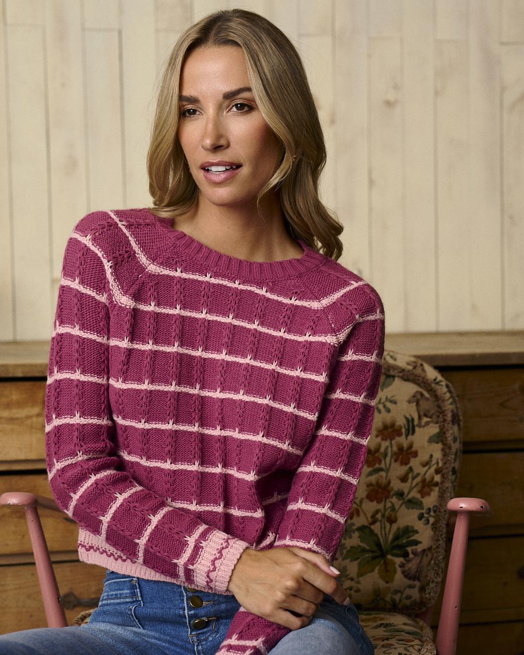 Sweater Stripes Malva