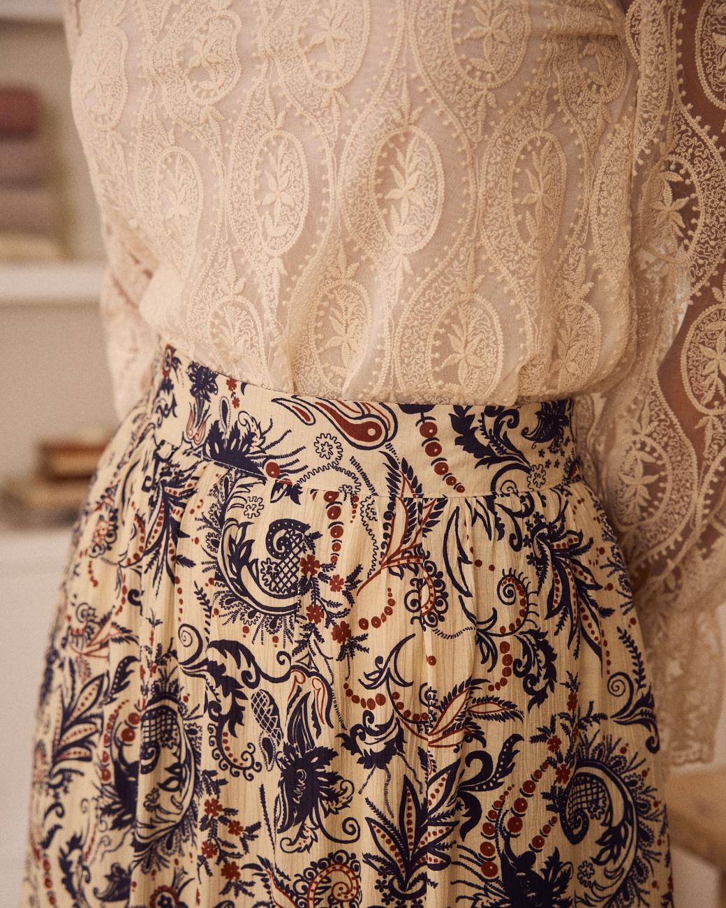 Davinia Printed Skirt
