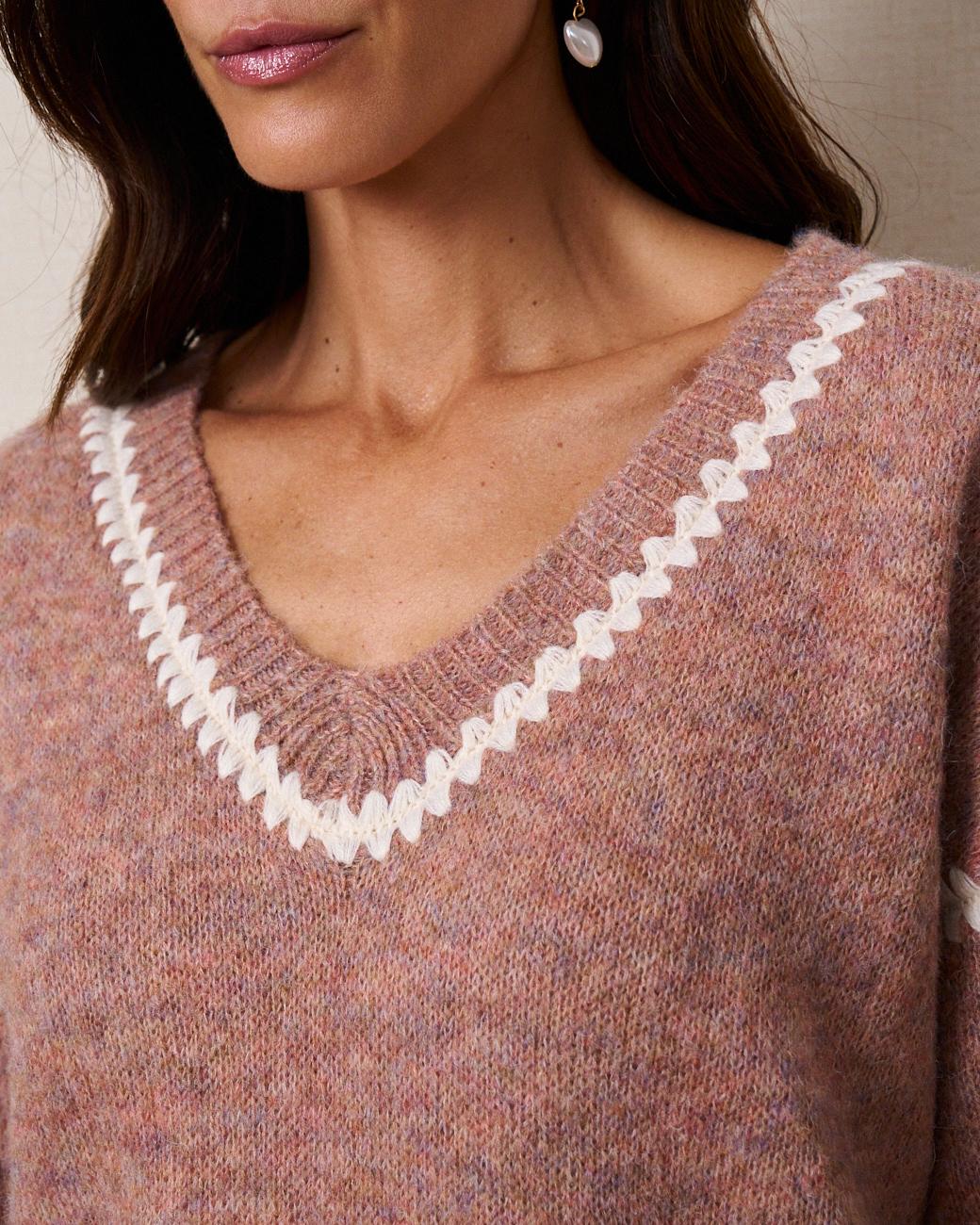 Sweater Pico Rosalinda