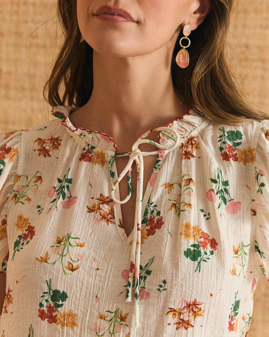 Camisa Flores Liana