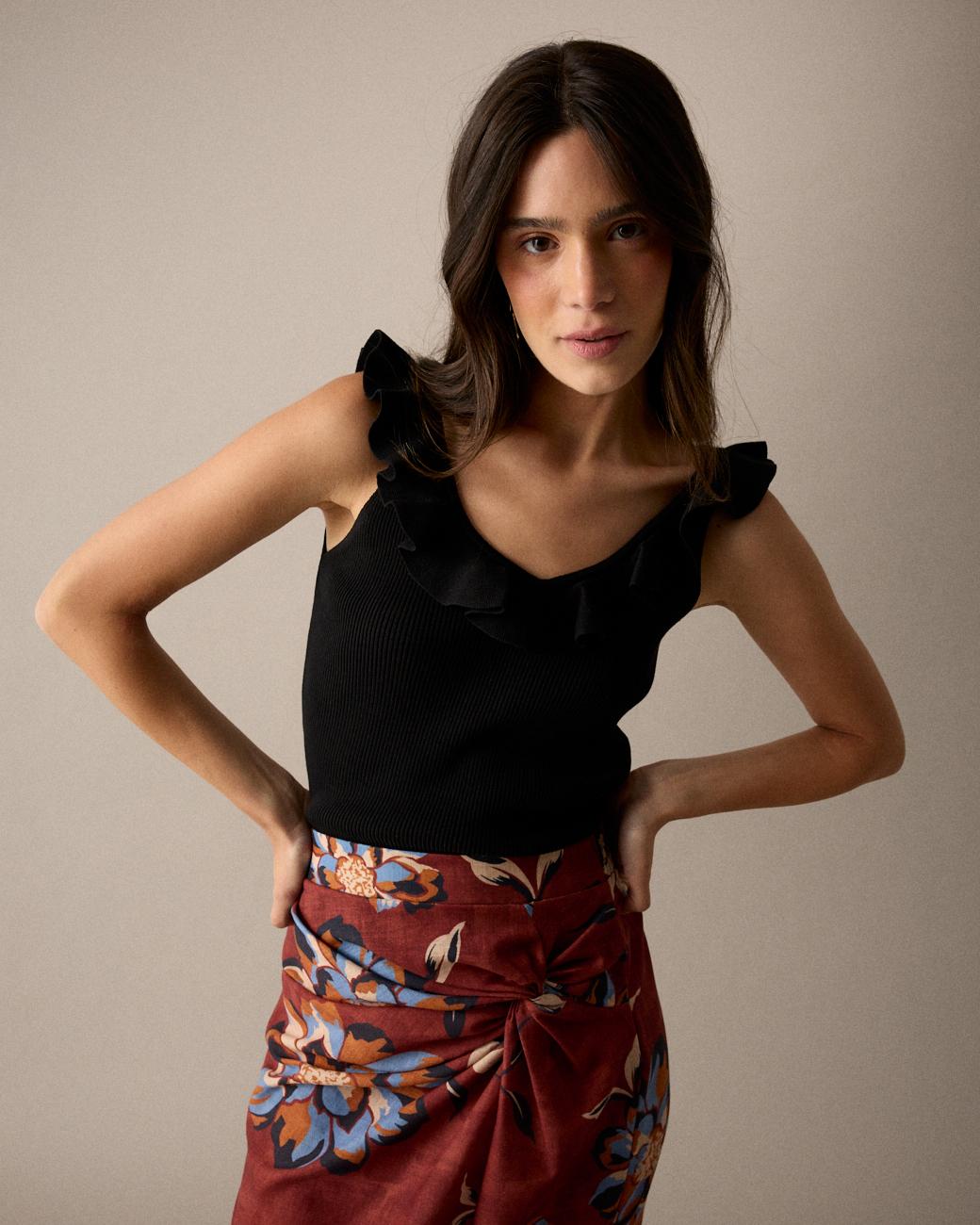 Top en maille Celine