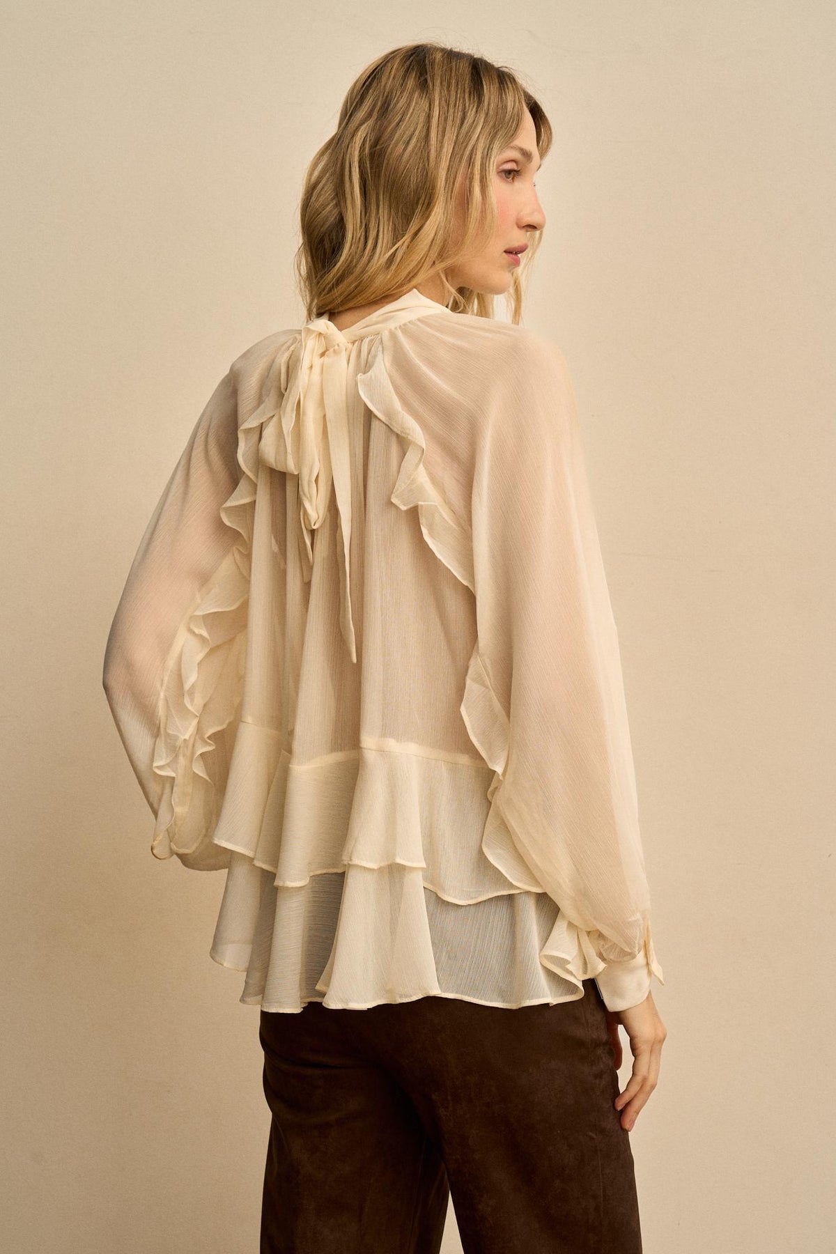 Elianeve Ruffle Blouse
