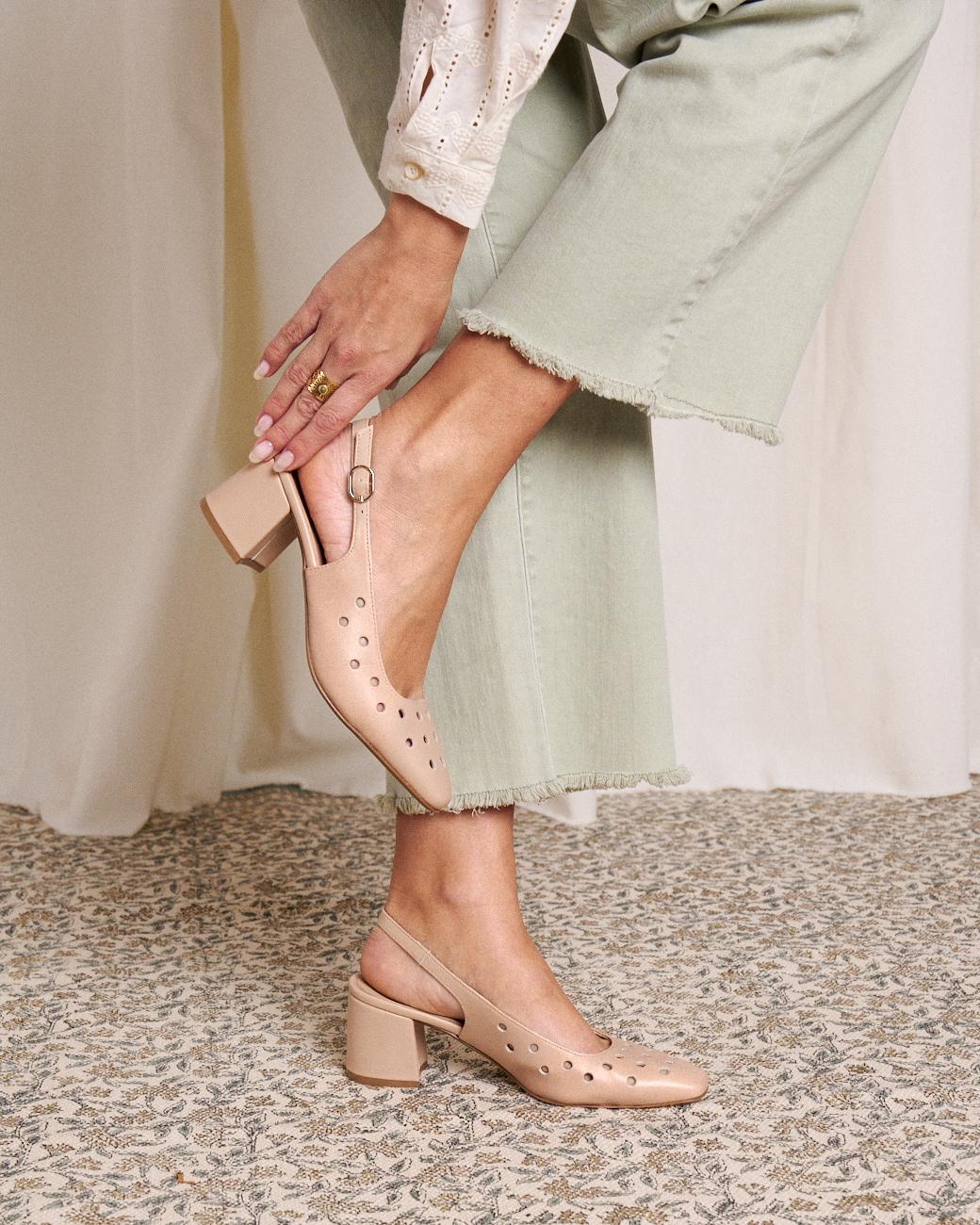 Chaussure slingback Rebeca