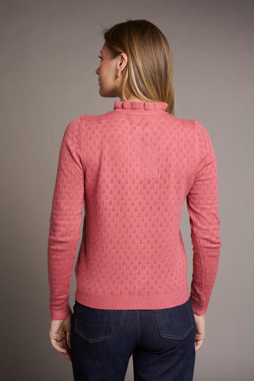 Solène Openwork Cardigan