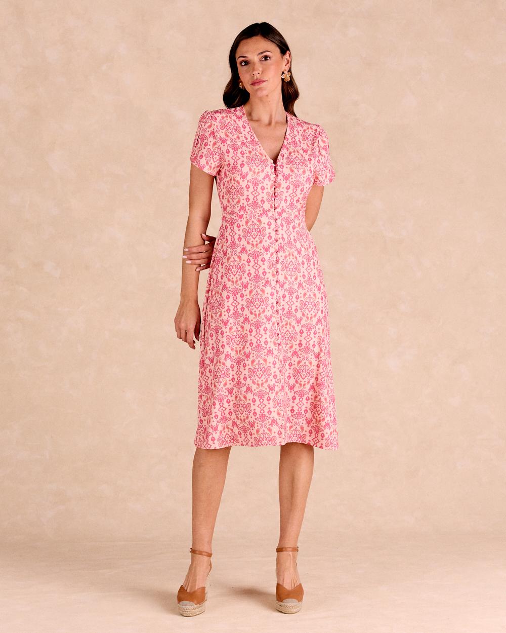 Robe à fleurs Damasco