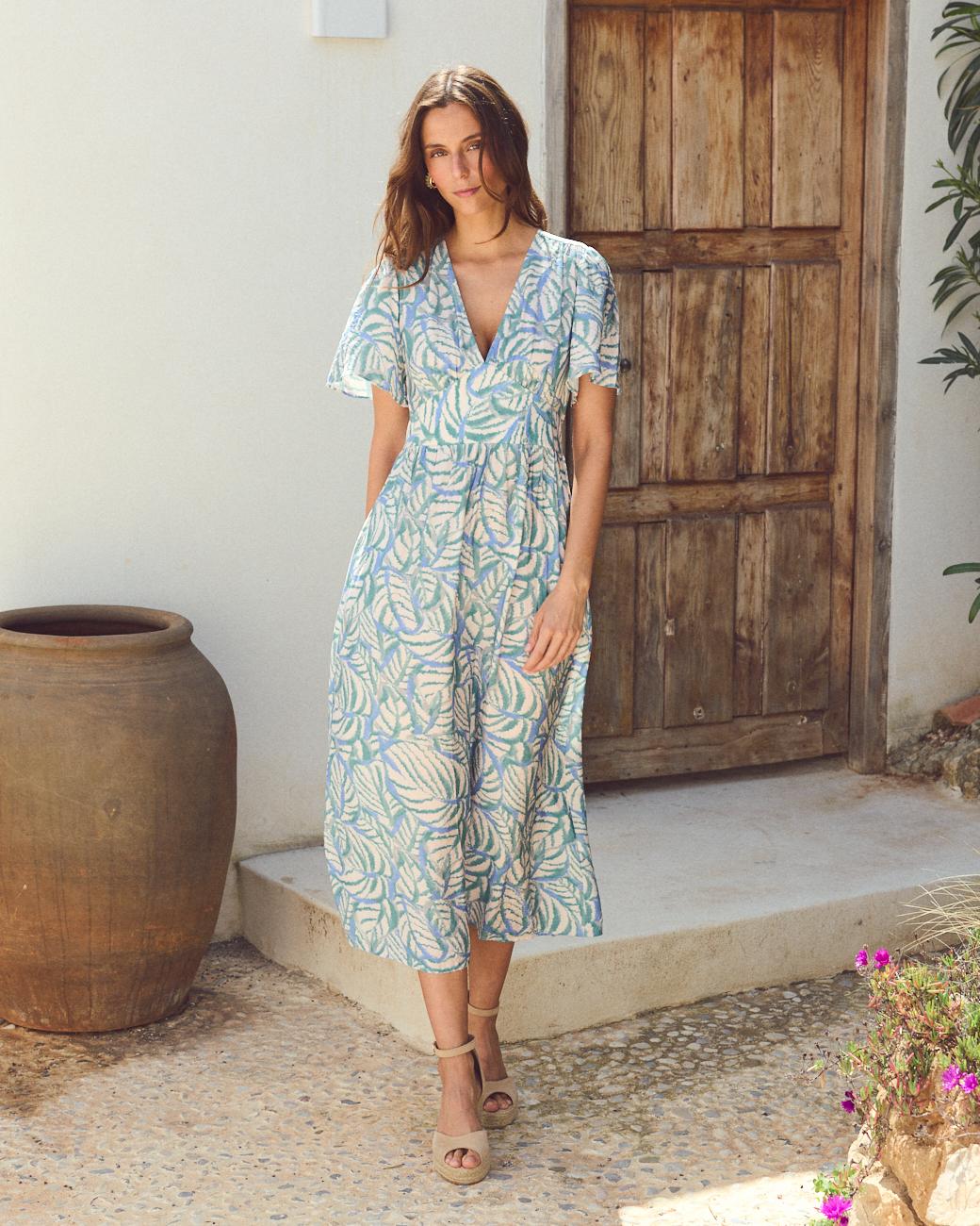 Robe Fleurie Cari