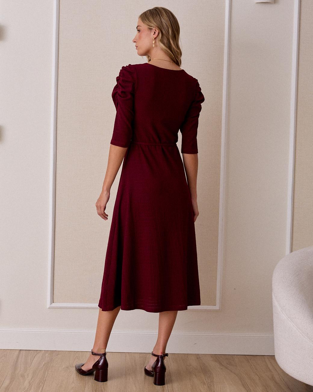 Vestido Midi Punto Nati