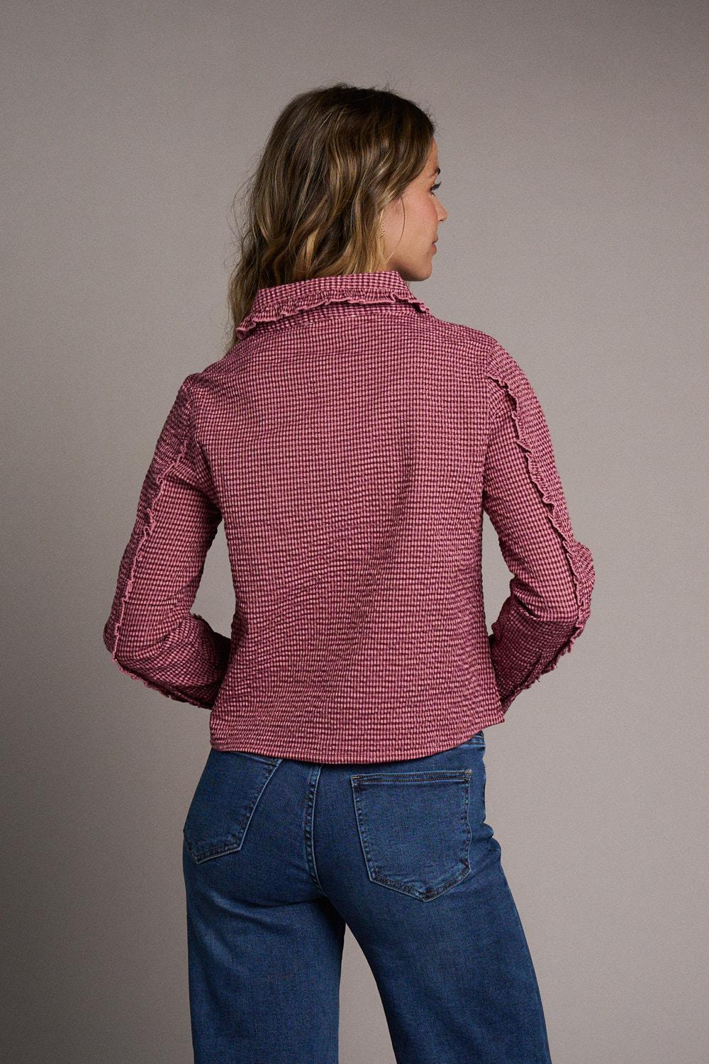 Blusa Cuadros Mónica