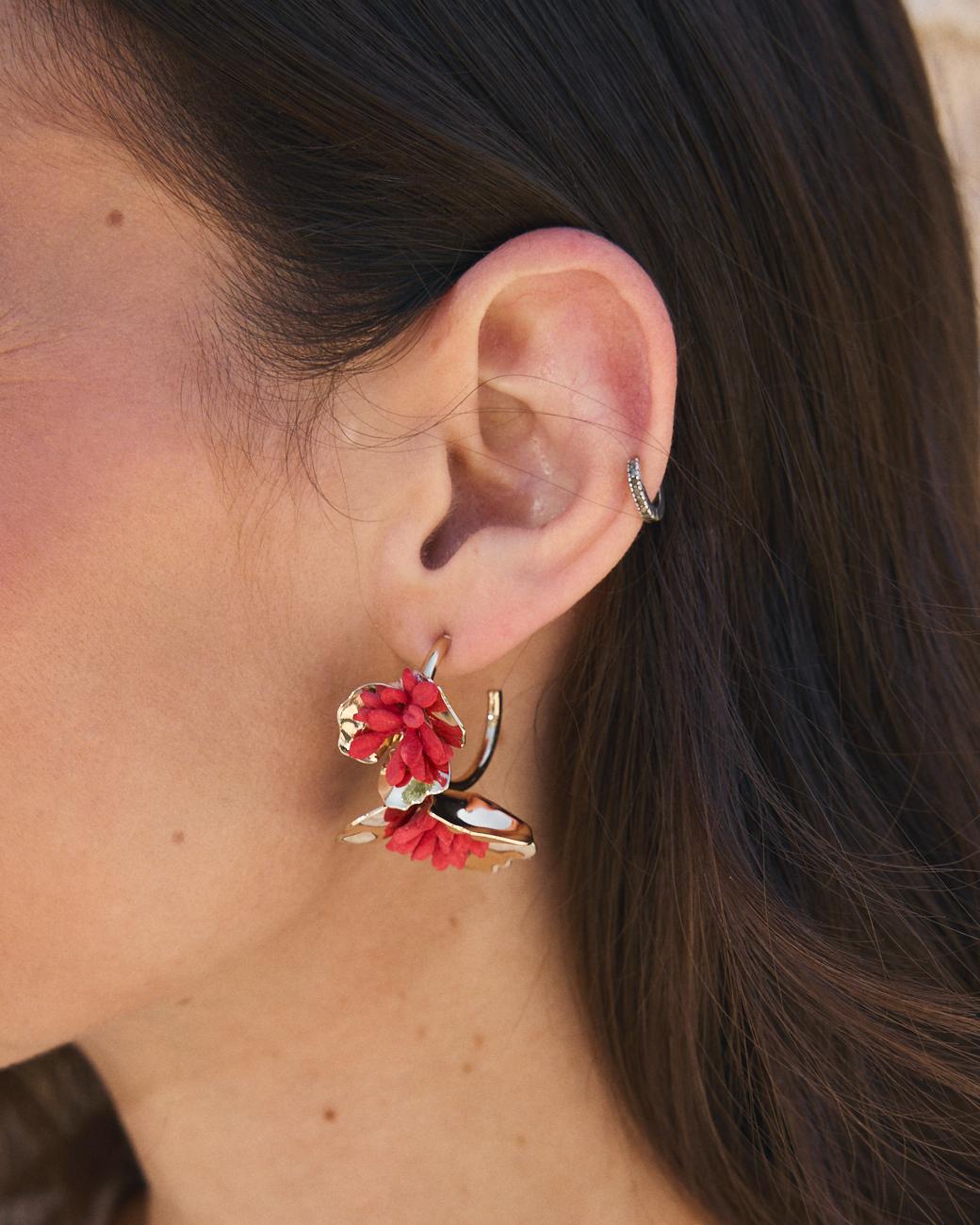 Gabina Flower Earring