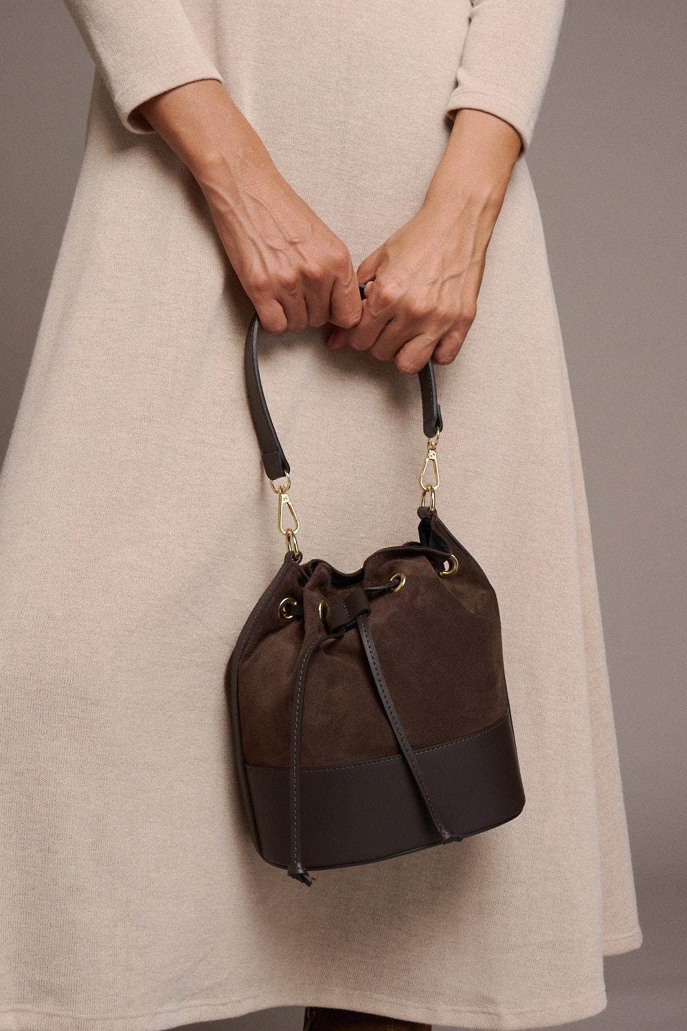 Bolso Bombonera Piel Lorenna