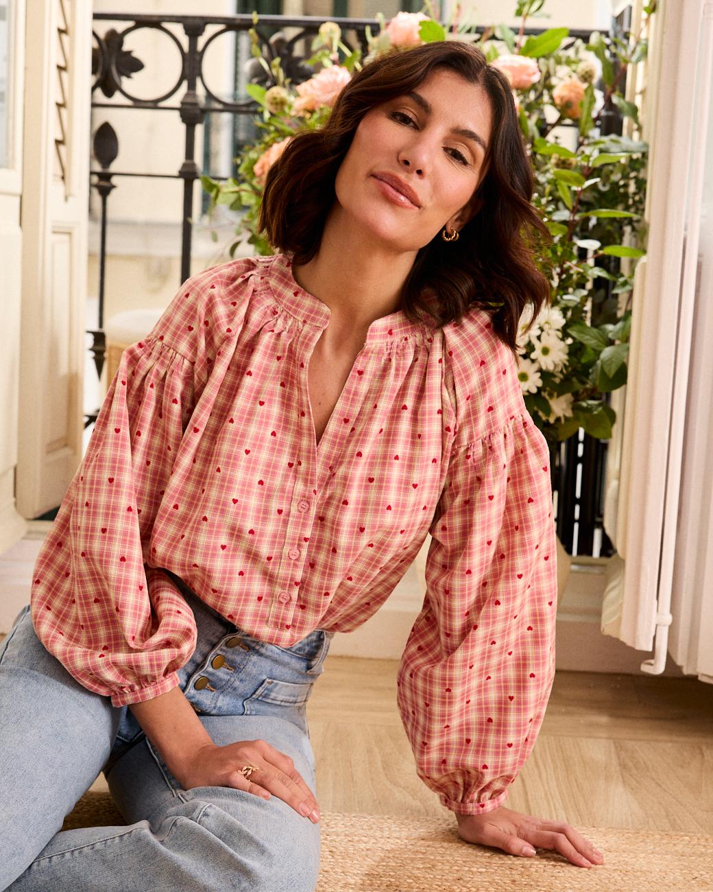Blouse à cœurs Pilu