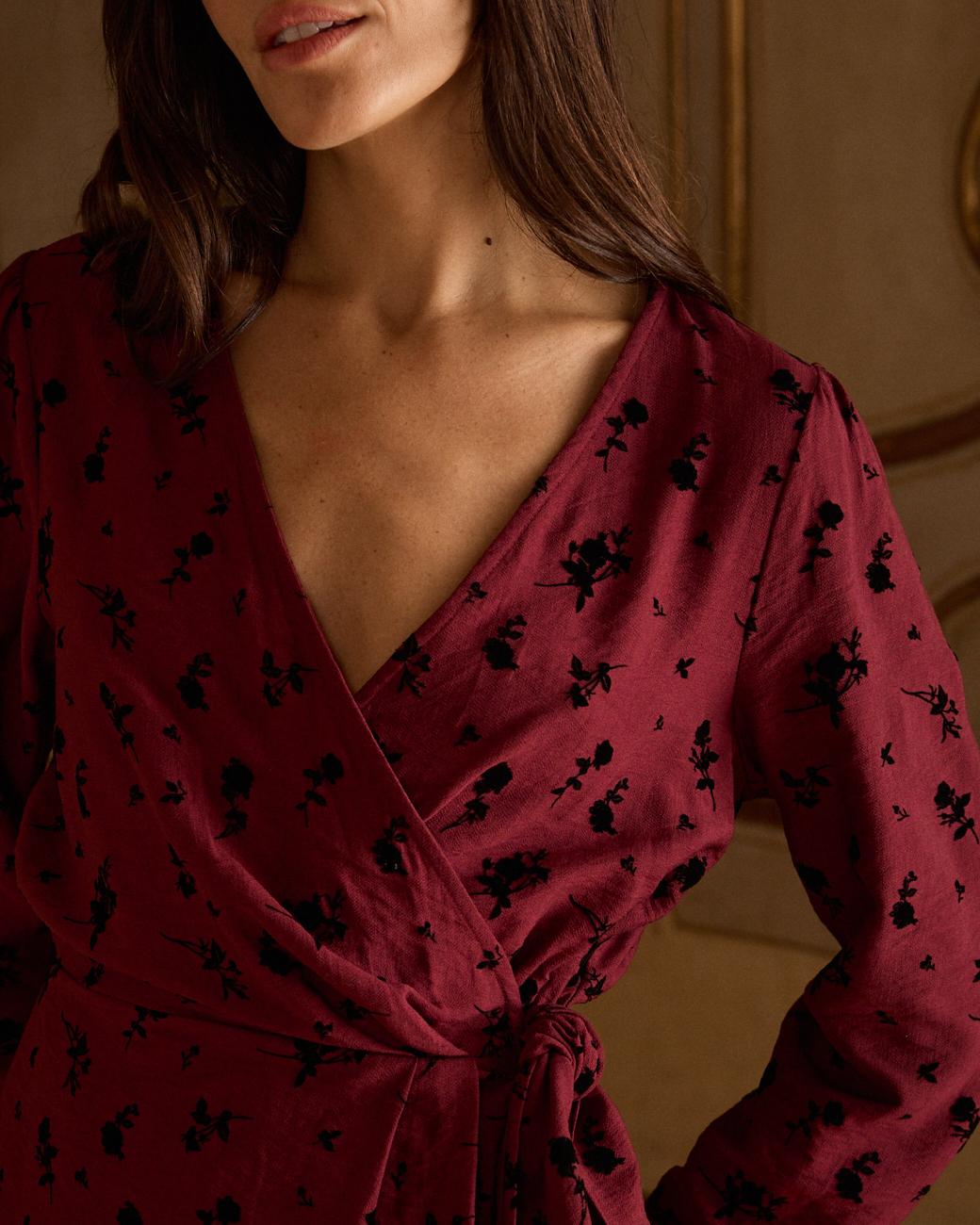 Robe portefeuille Yvonne