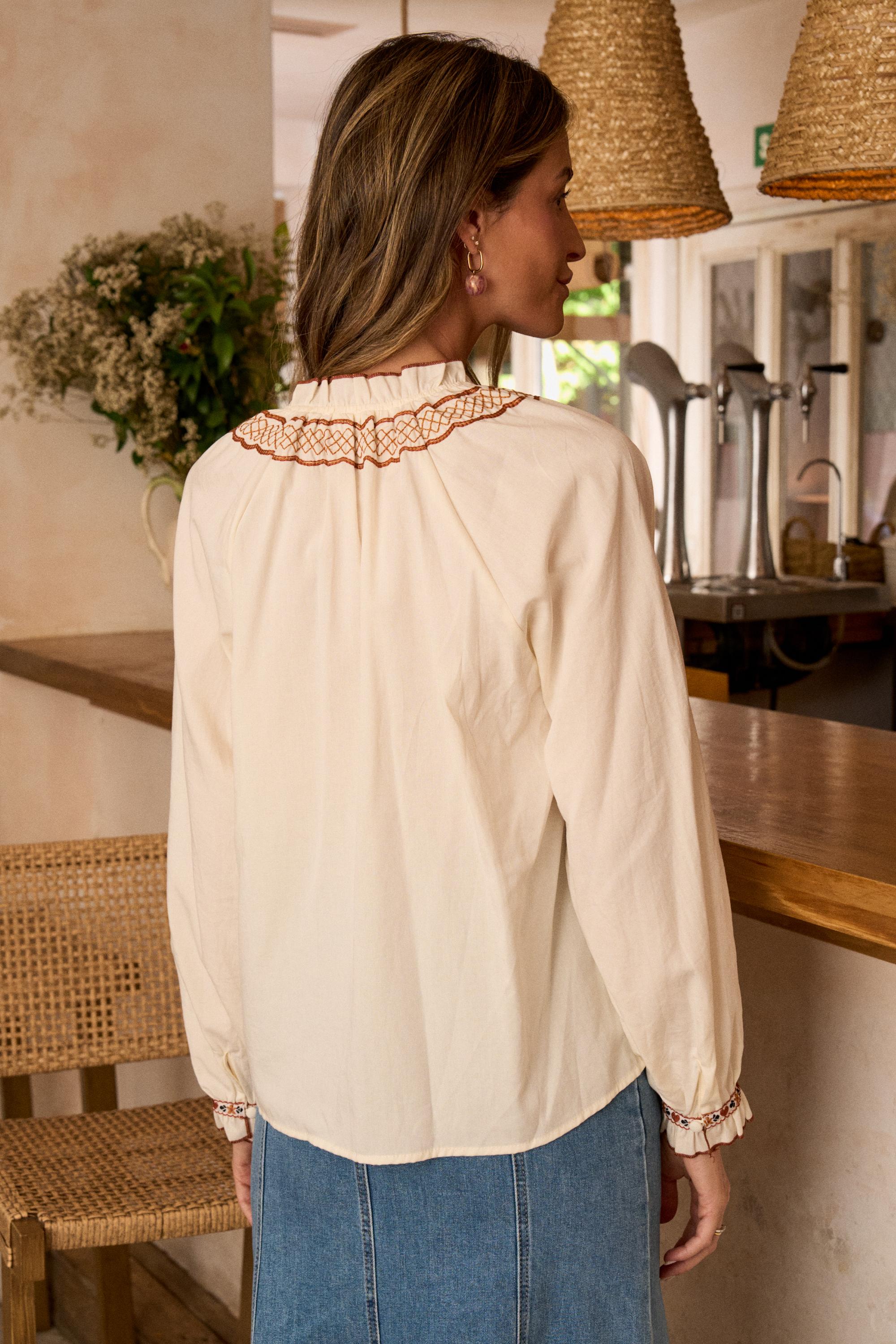 Camisa Bordado Alana