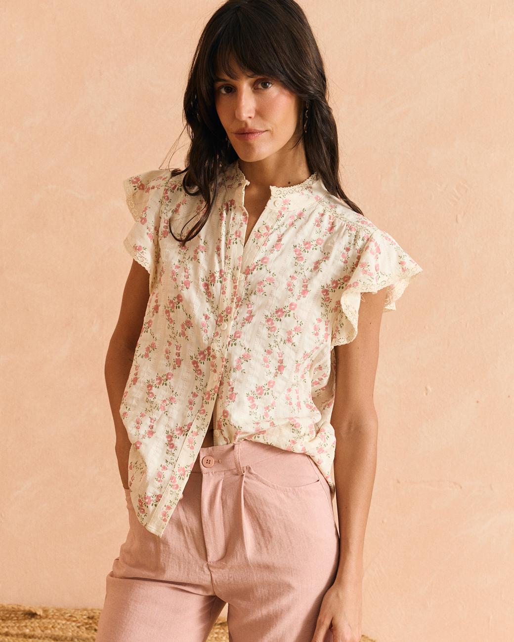 Camisa Flores Anais