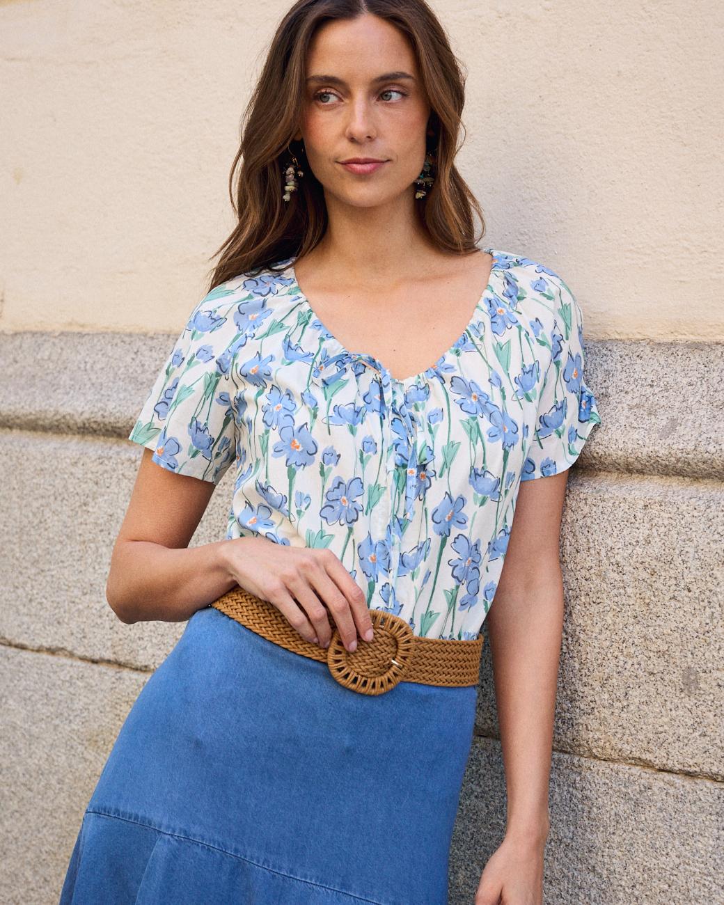 Camisa Flores Freeda