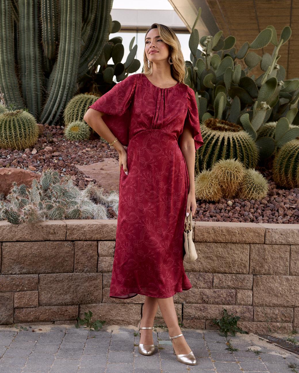 Vestido Estampado Cirene