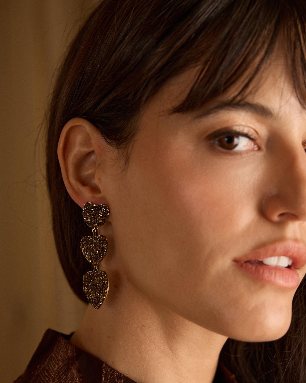 Pendientes Corazones Alia