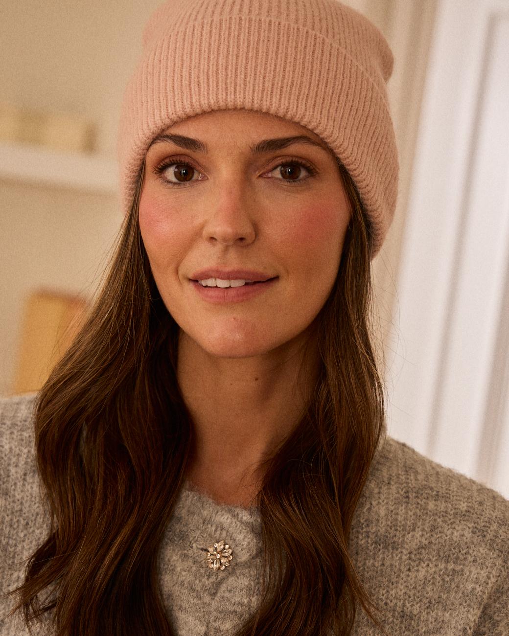 Pink Wool Hat
