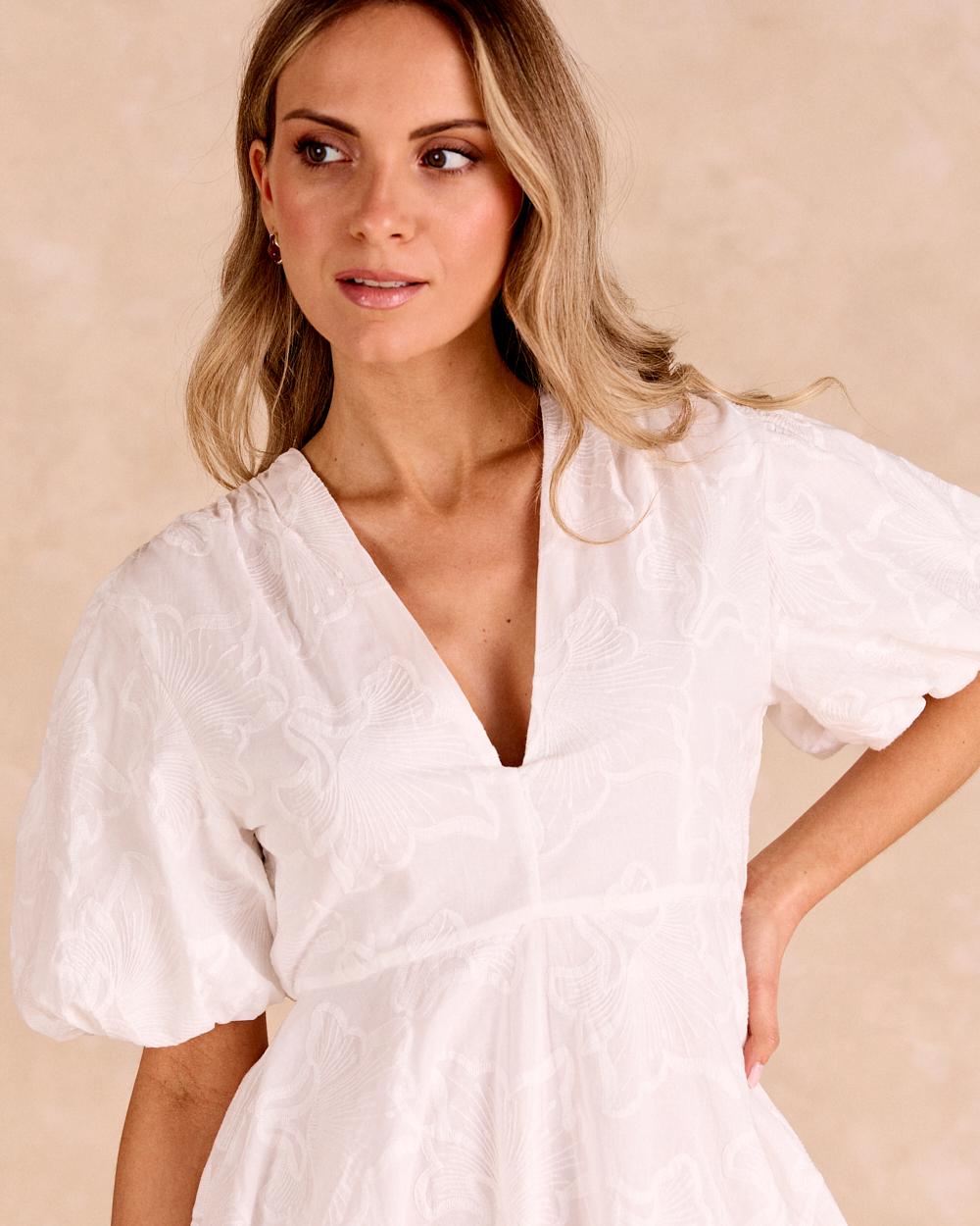 Robe courte ballon Klara