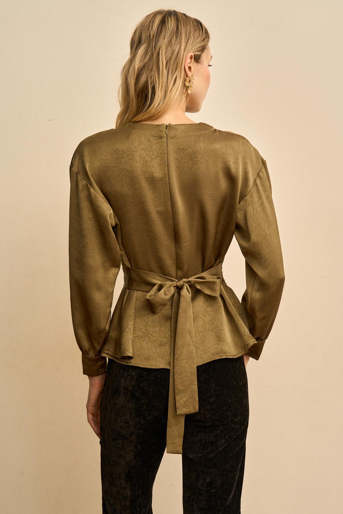 Ondine Gathered Blouse