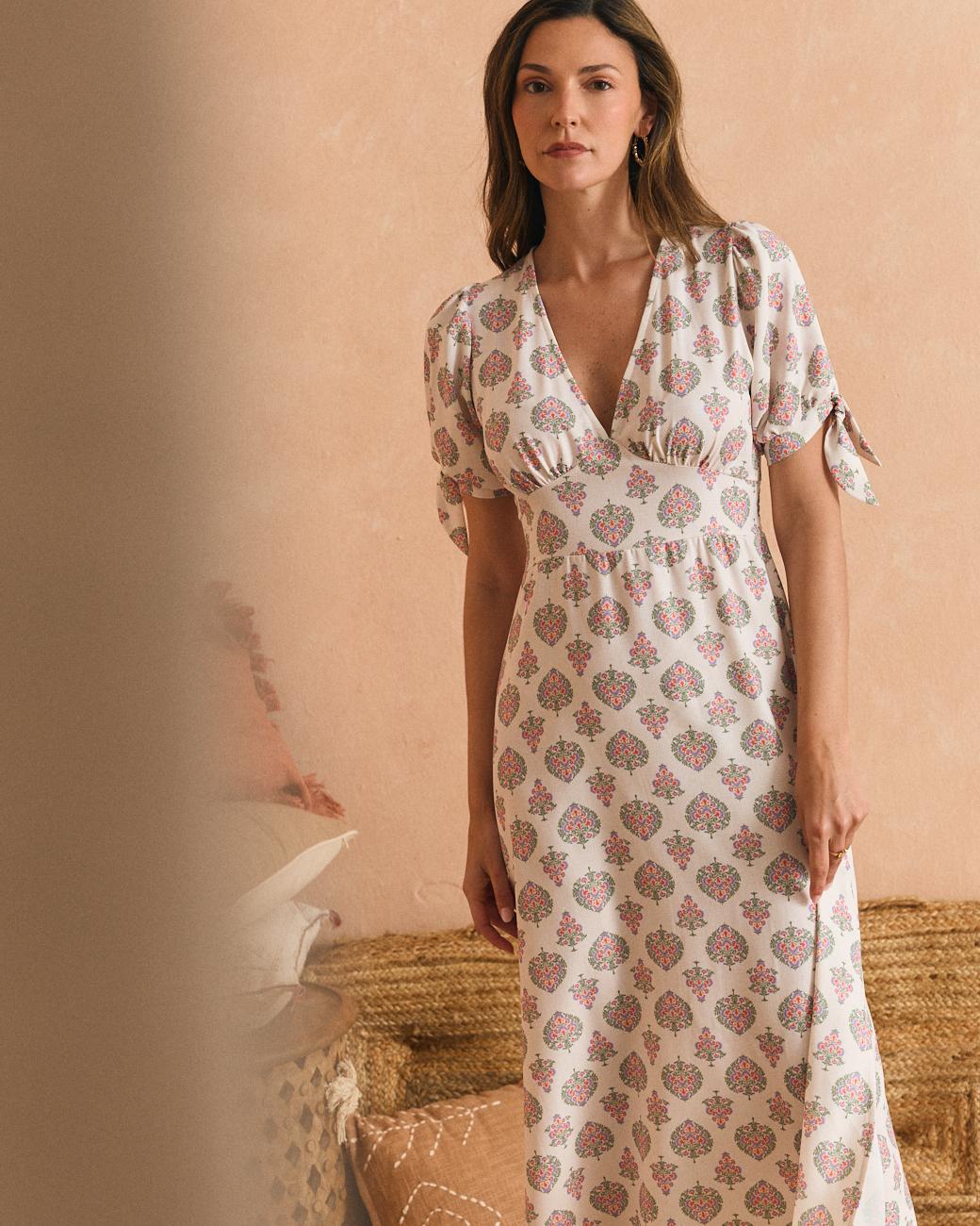 Caridad Geometric Dress