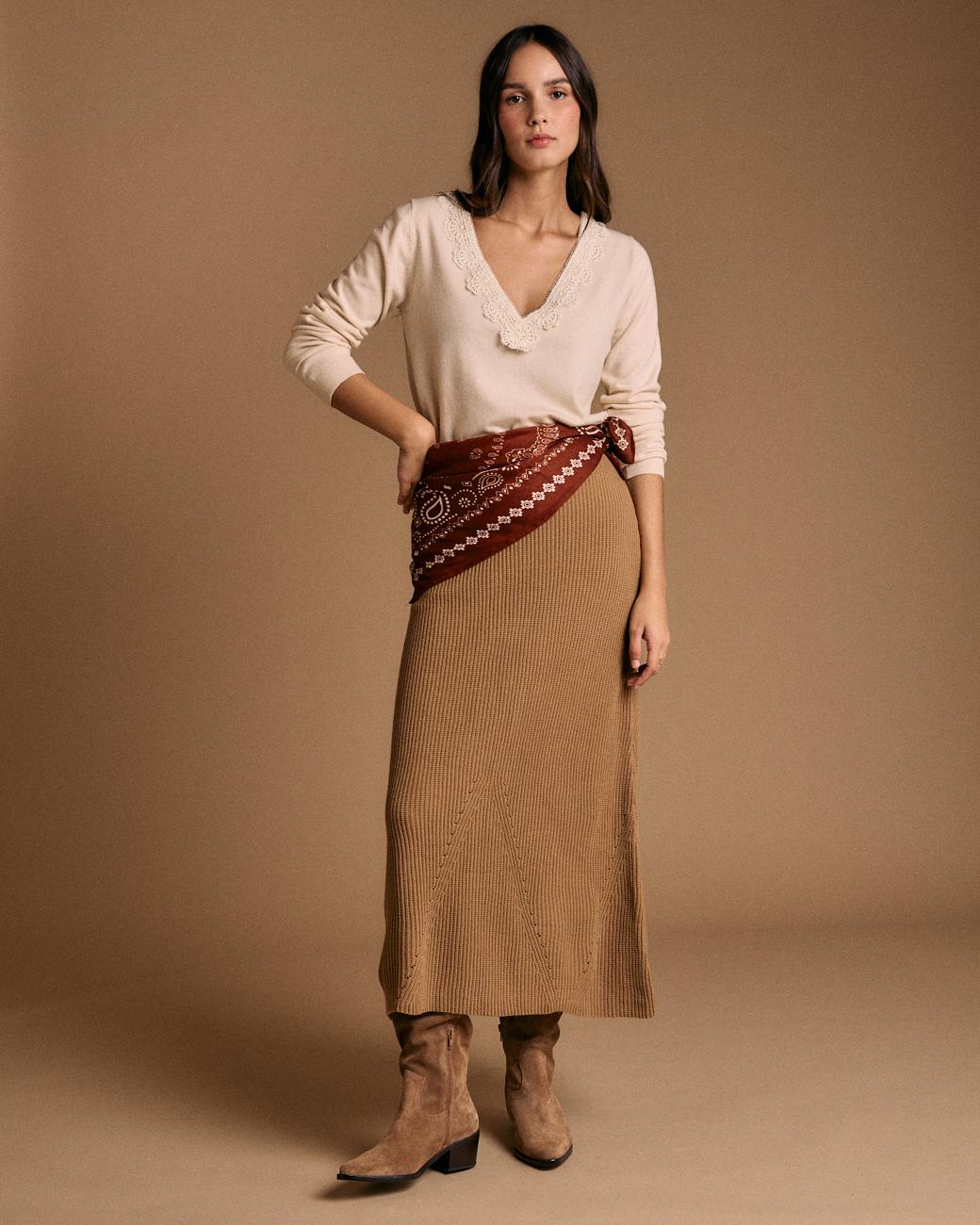 Miressa Long Skirt