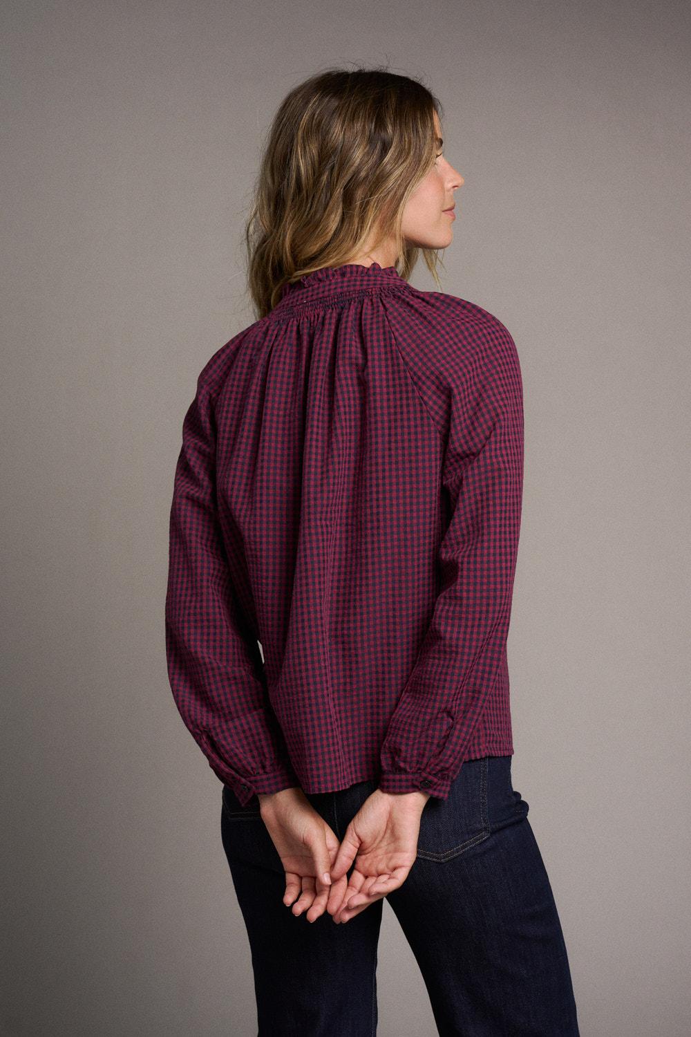 Blusa Vichy Colette