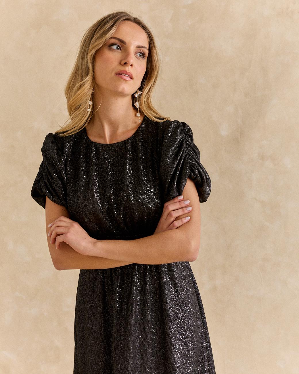 Vestido Lurex Minga