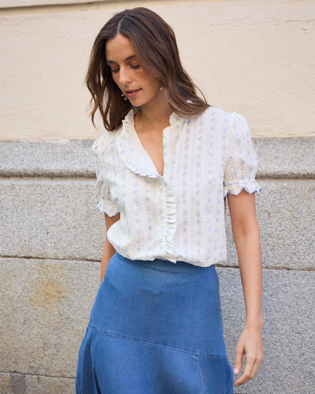 Camisa Flores Belu
