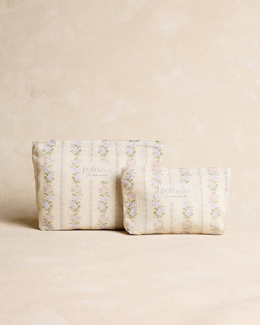 Trousse de toilette petite fleurs Selenia
