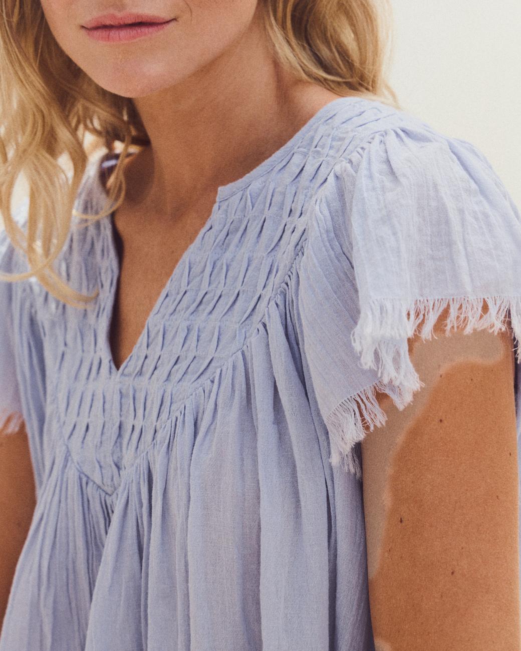Blusa Azul Dafne