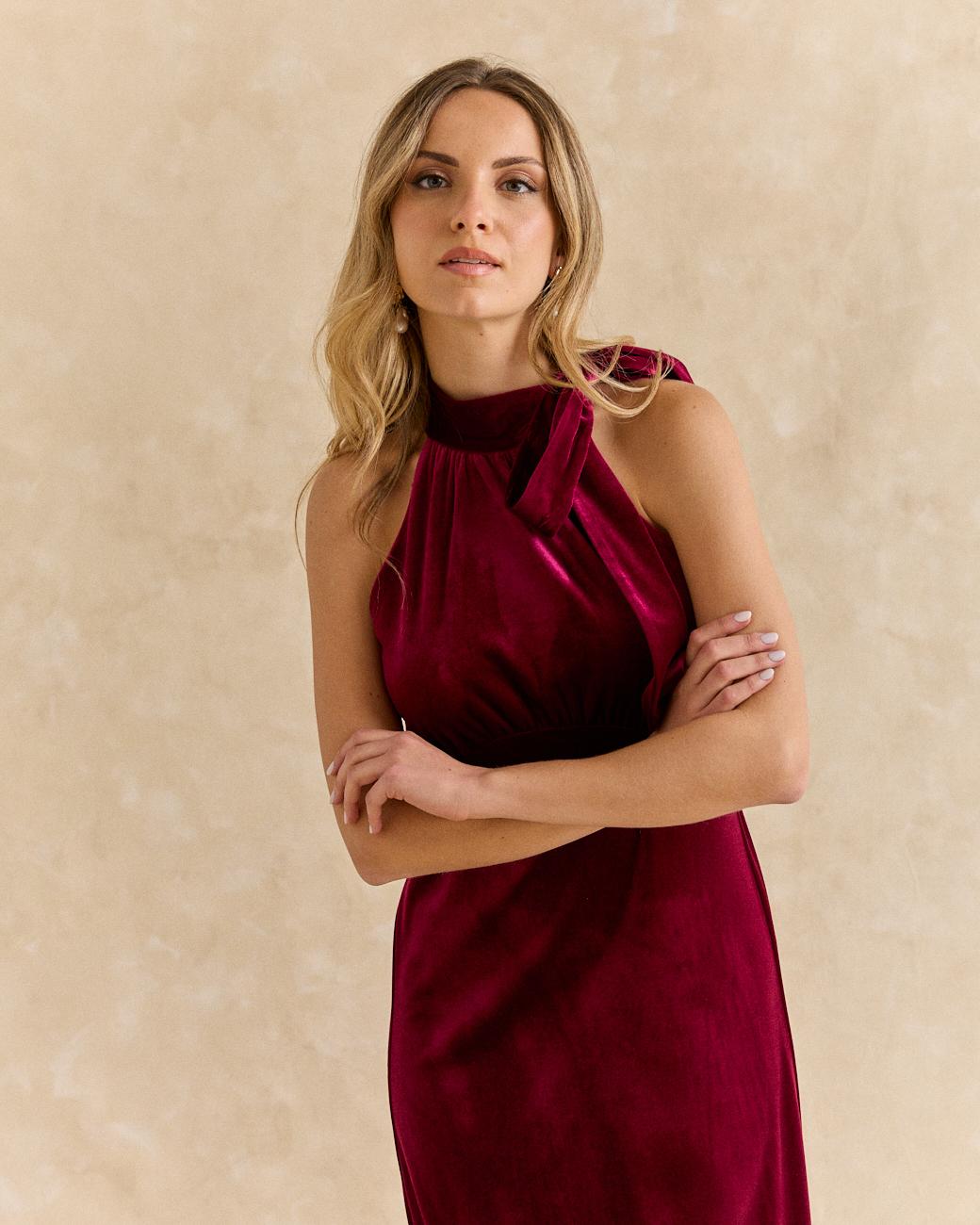 Vestido Terciopelo Iria