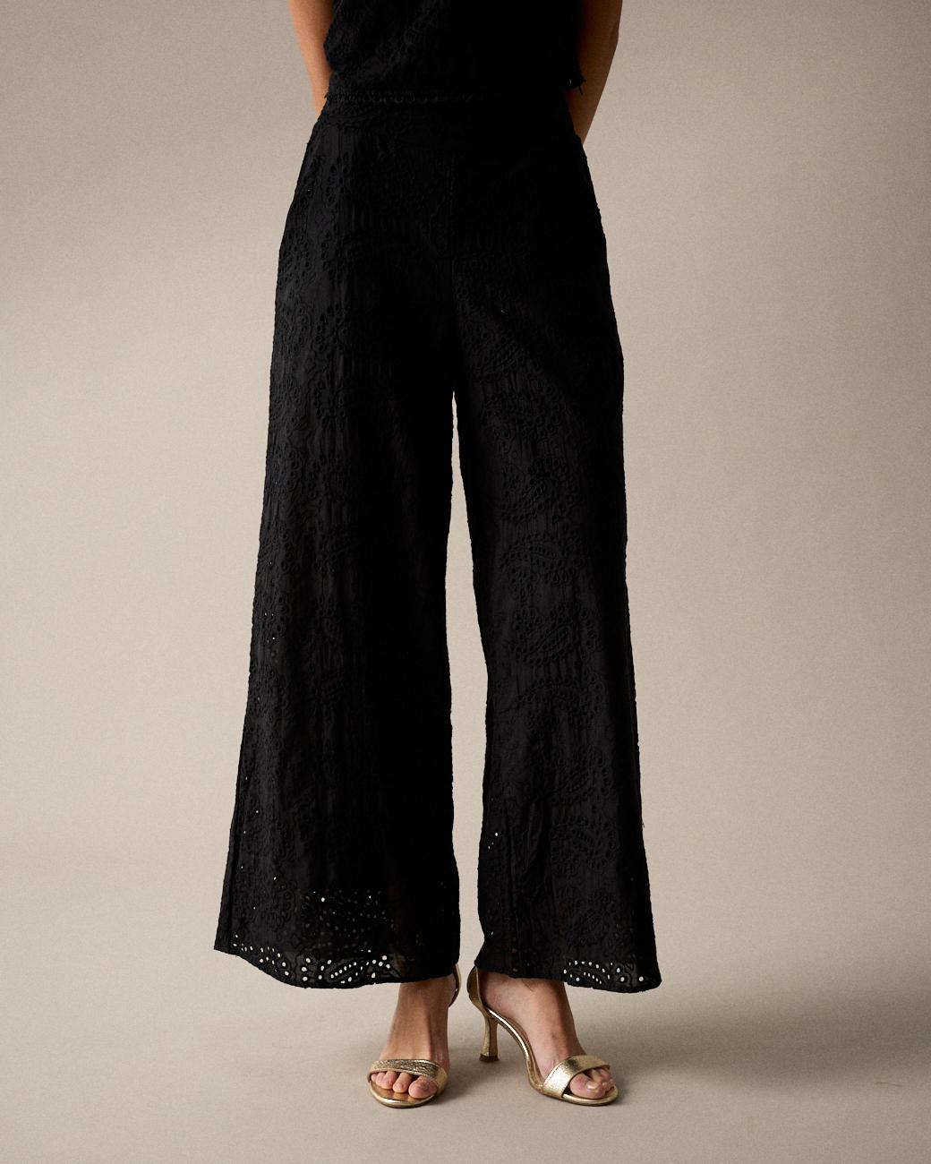 Pantalon ajouré Aida