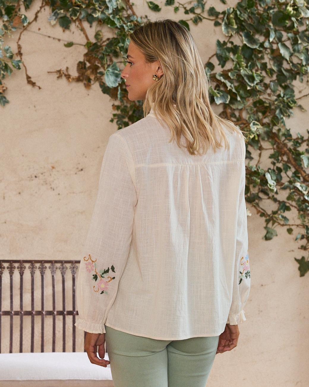Camisa Bordados Julieta