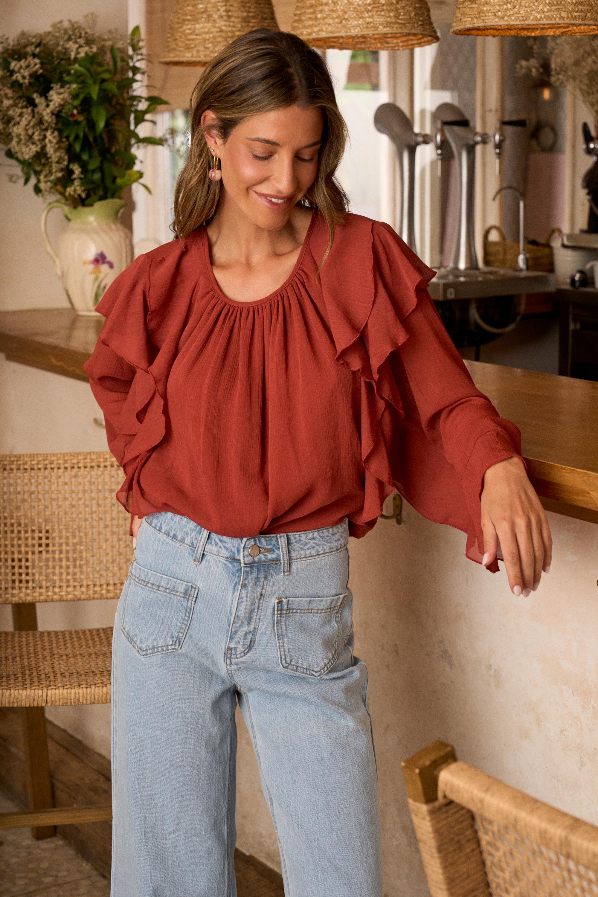 Blusa Volante Inaya