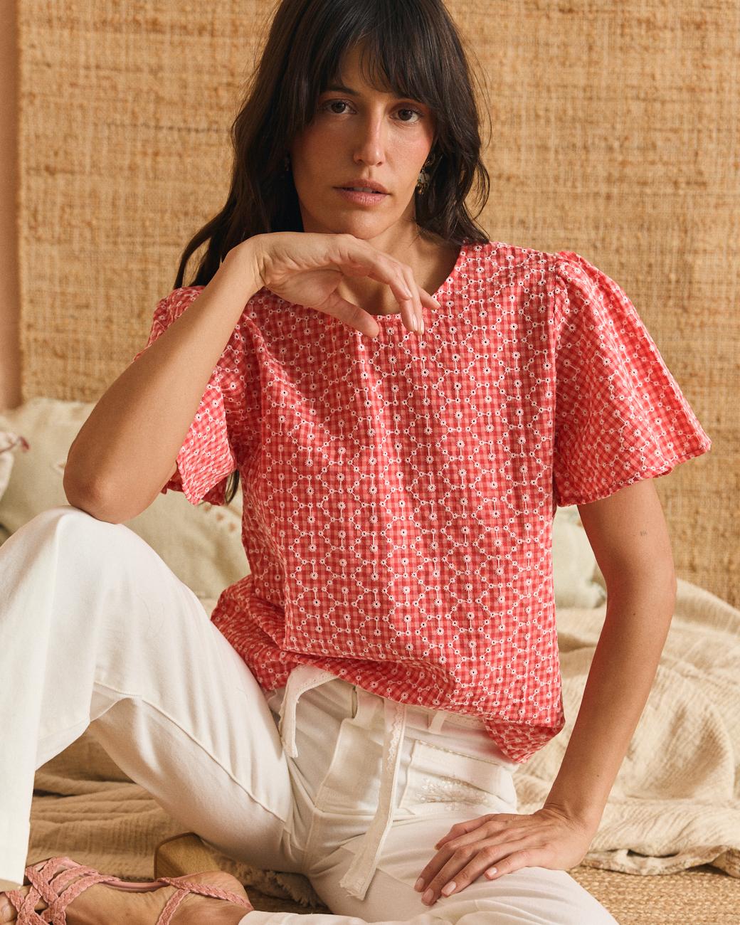 Blouse à manches Paula