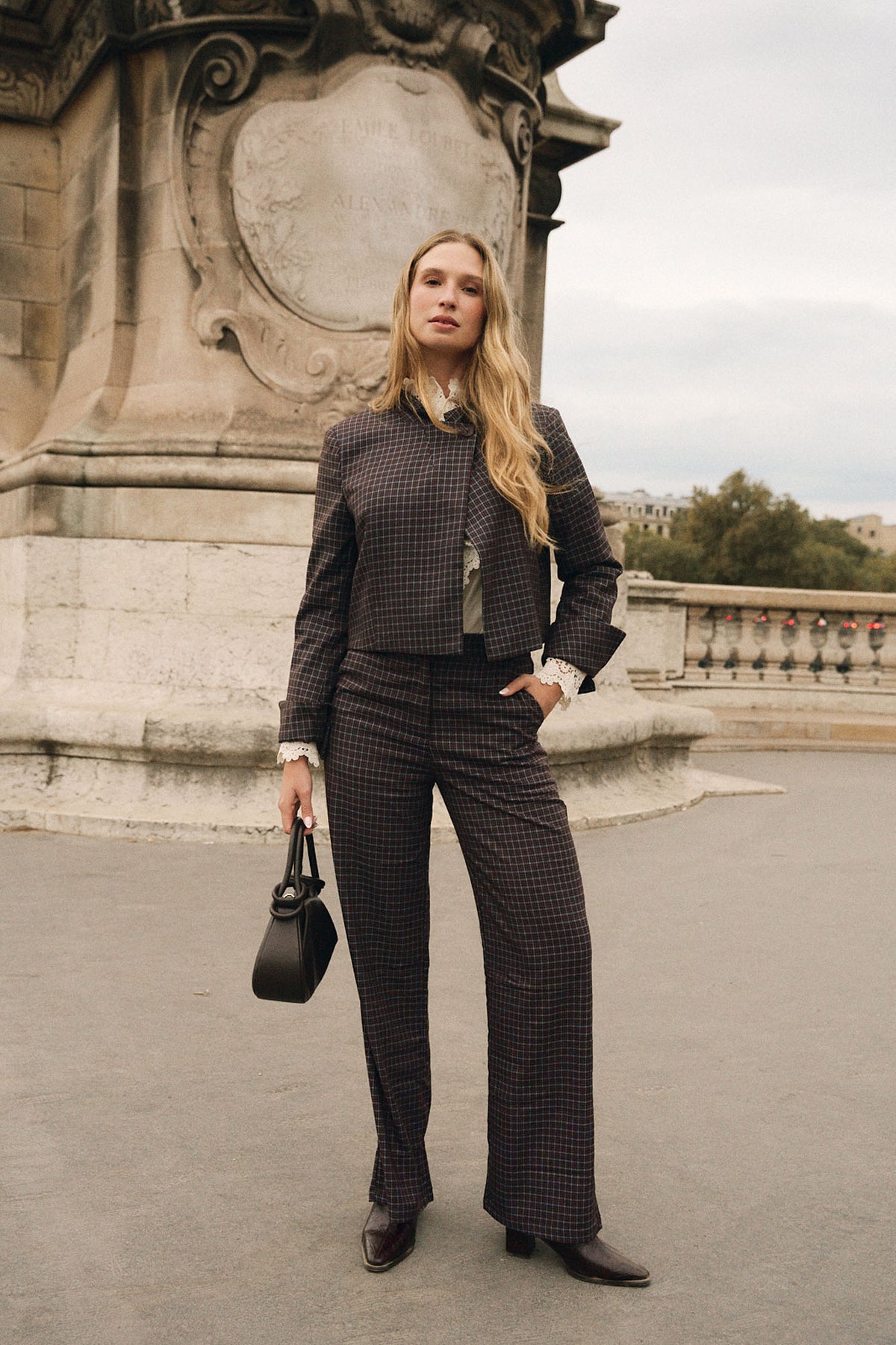 Pantalón Cuadros Anaïs